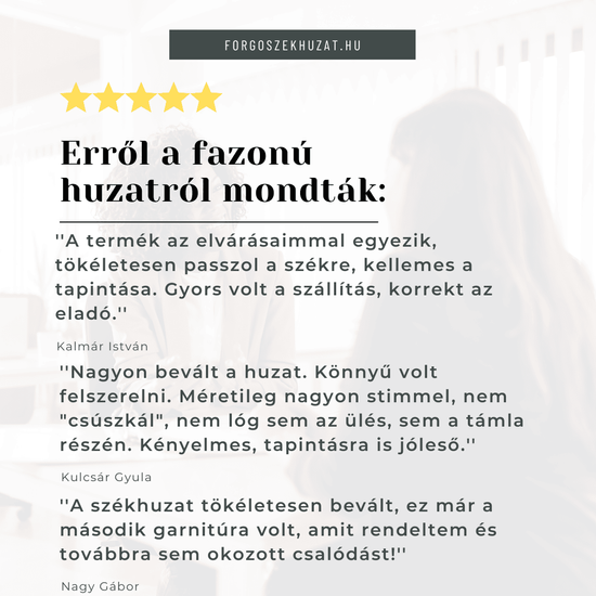 Gamer ForgószékHuzat (vízlepergető, világosszürke) Gamer ForgószékHuzat (vízlepergető, világosszürke)